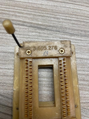 колодка ссср с позолотой 3.605.276 шт 